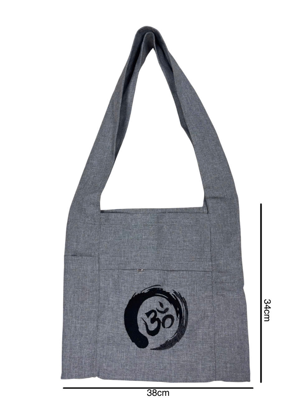Đãi Tăng Bố Chữ " ॐ " 34*38