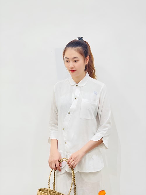 sơ mi lai bèo linen