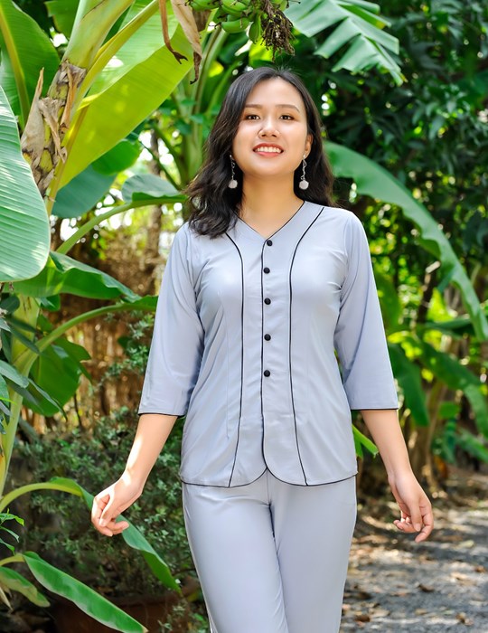 Kiểu Thun Viền