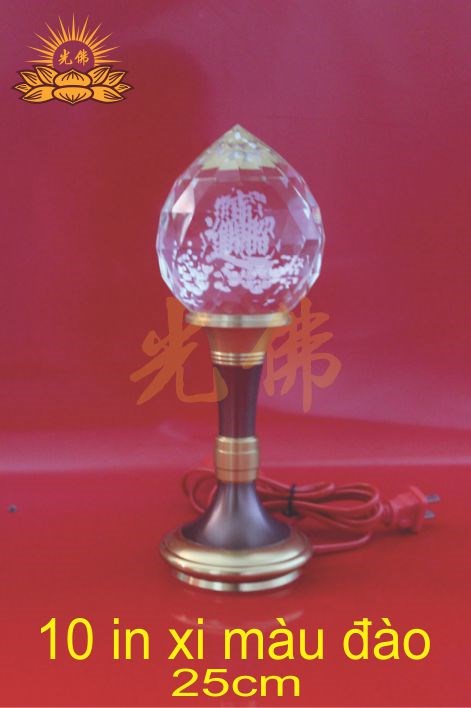 10 in xi màu đào