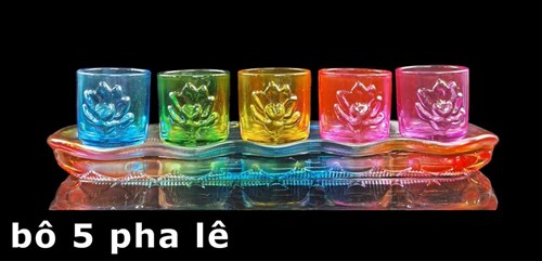 án 5 pha lê màu