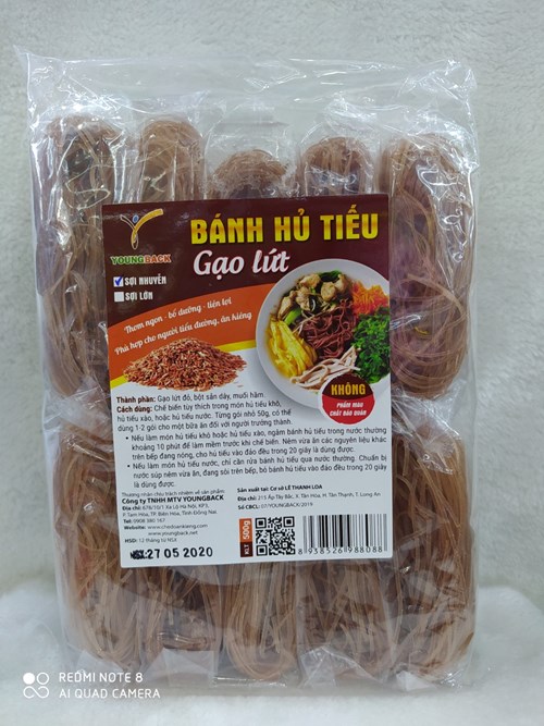 Bánh Gạo Lứt Hủ Tiếu