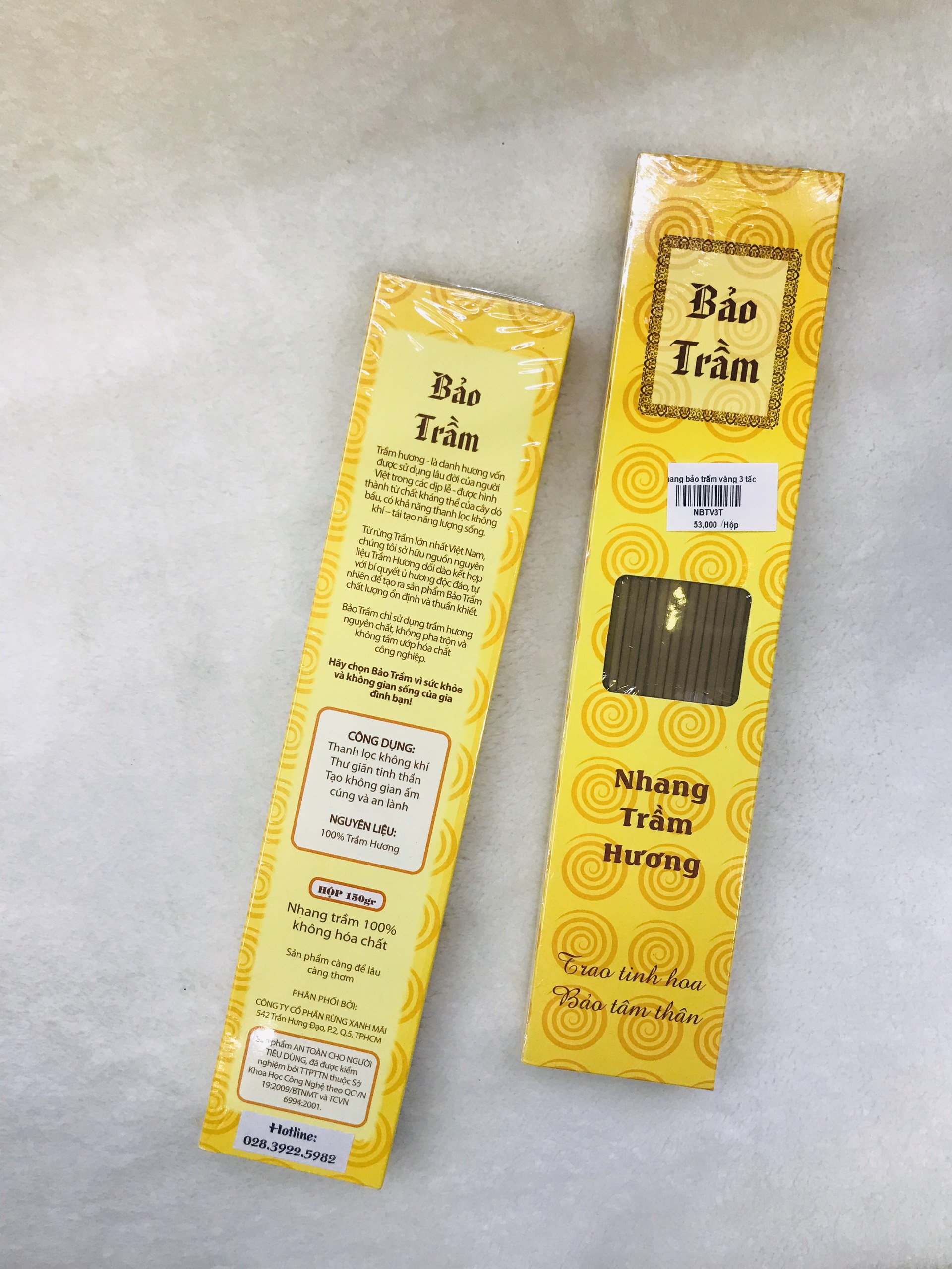 Bảo Trầm Vàng 3 Tấc