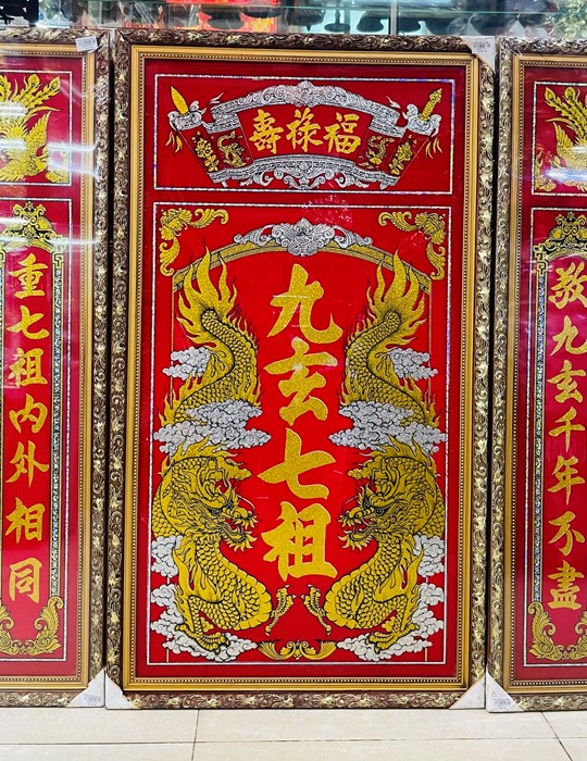 bộ cửu huyền kim tuyến 98*120 tàu