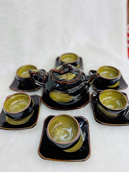Bộ quả hồng men nâu 