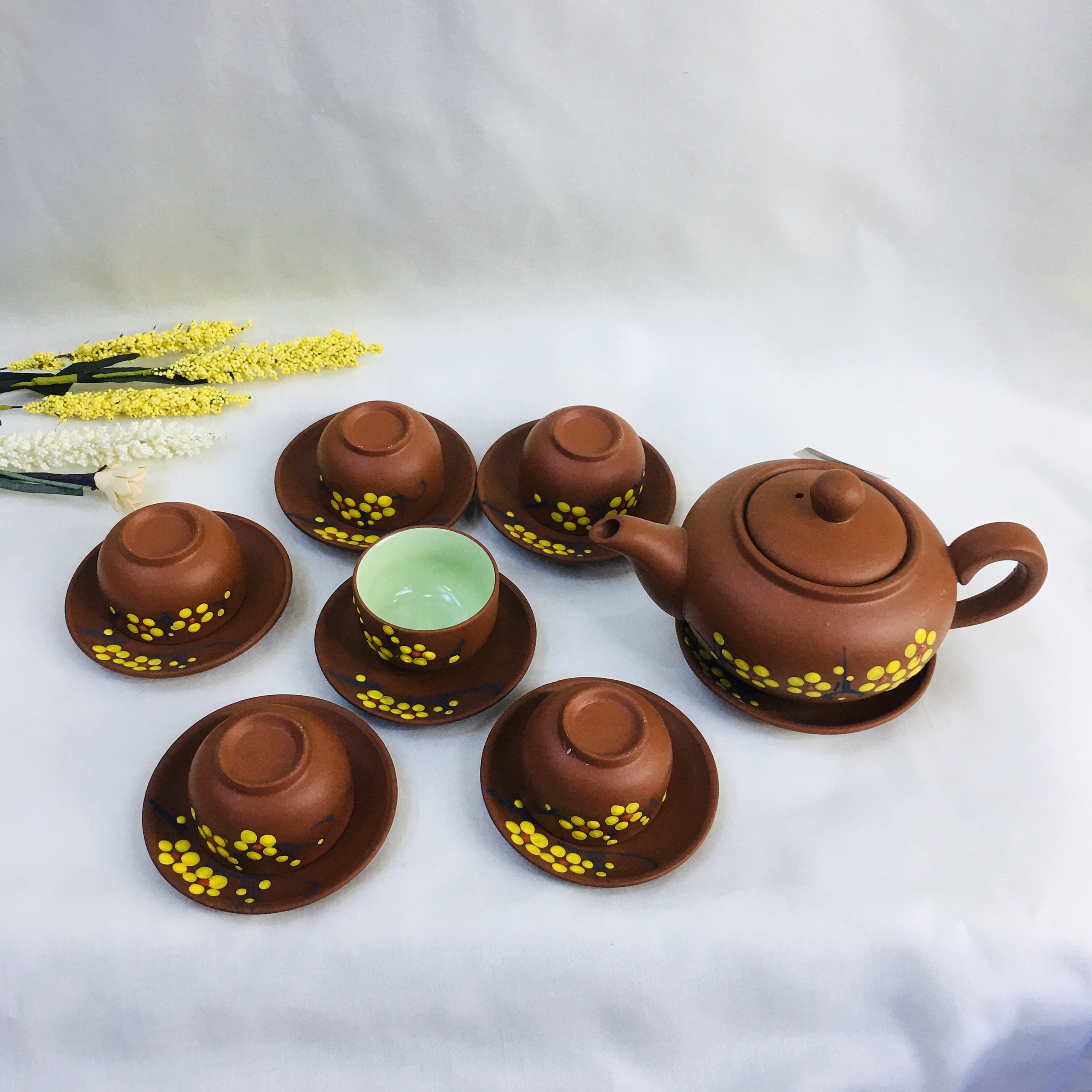 Bộ tách đất hoa mai 