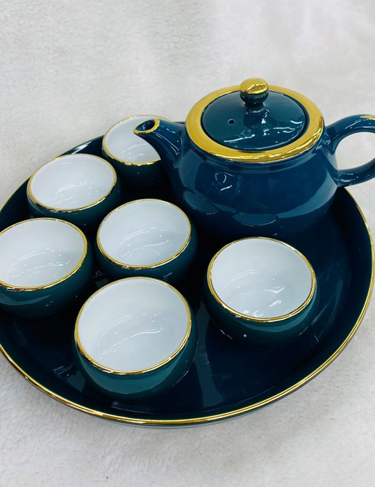 Bộ tách khay trơn xanh cửu long