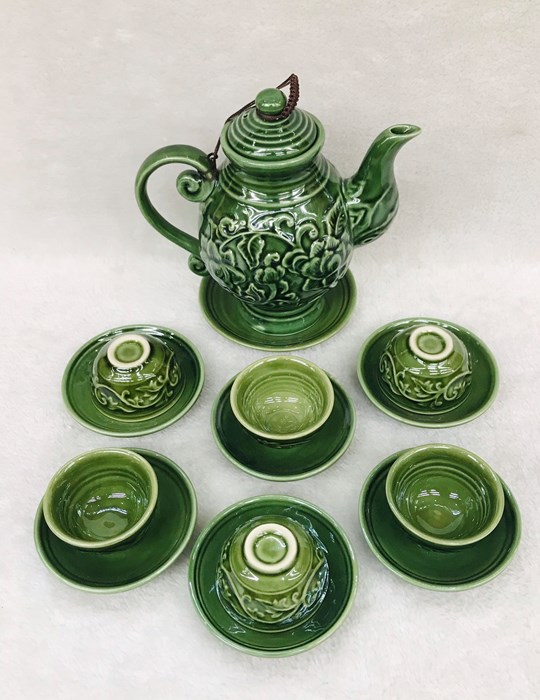 Bộ Tách Trà Xanh