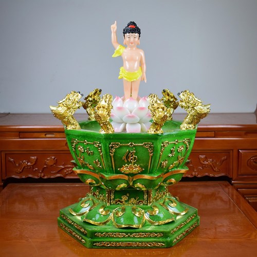 bồn tắm phật xanh 88cm