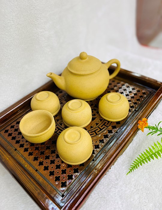 Bộ trà khoáng vàng 