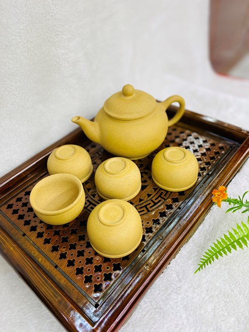 Bộ trà khoáng vàng 