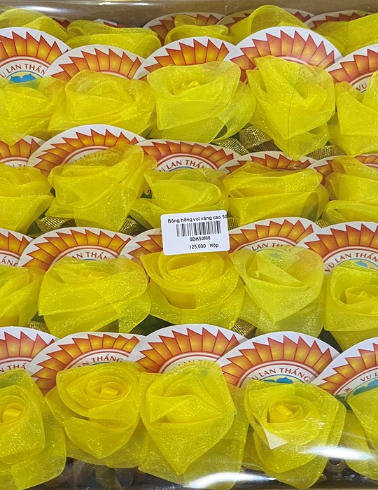 Bông hồng vol vàng cao 50 bông