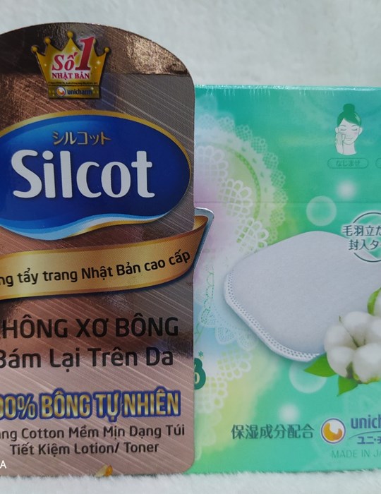 Bông tẩy trang silcot 66 miếng