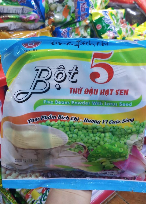 BỘT 5 THỨ ĐẬU HẠT SEN BÍCH CHI