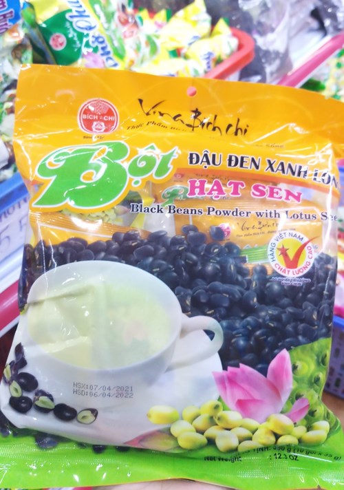 BỘT ĐẬU ĐEN XANH LÒNG HẠT SEN BÍCH CHI