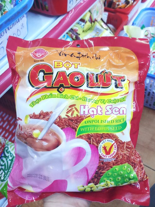 BỘT GẠO LỨT HẠT SEN BÍCH CHI