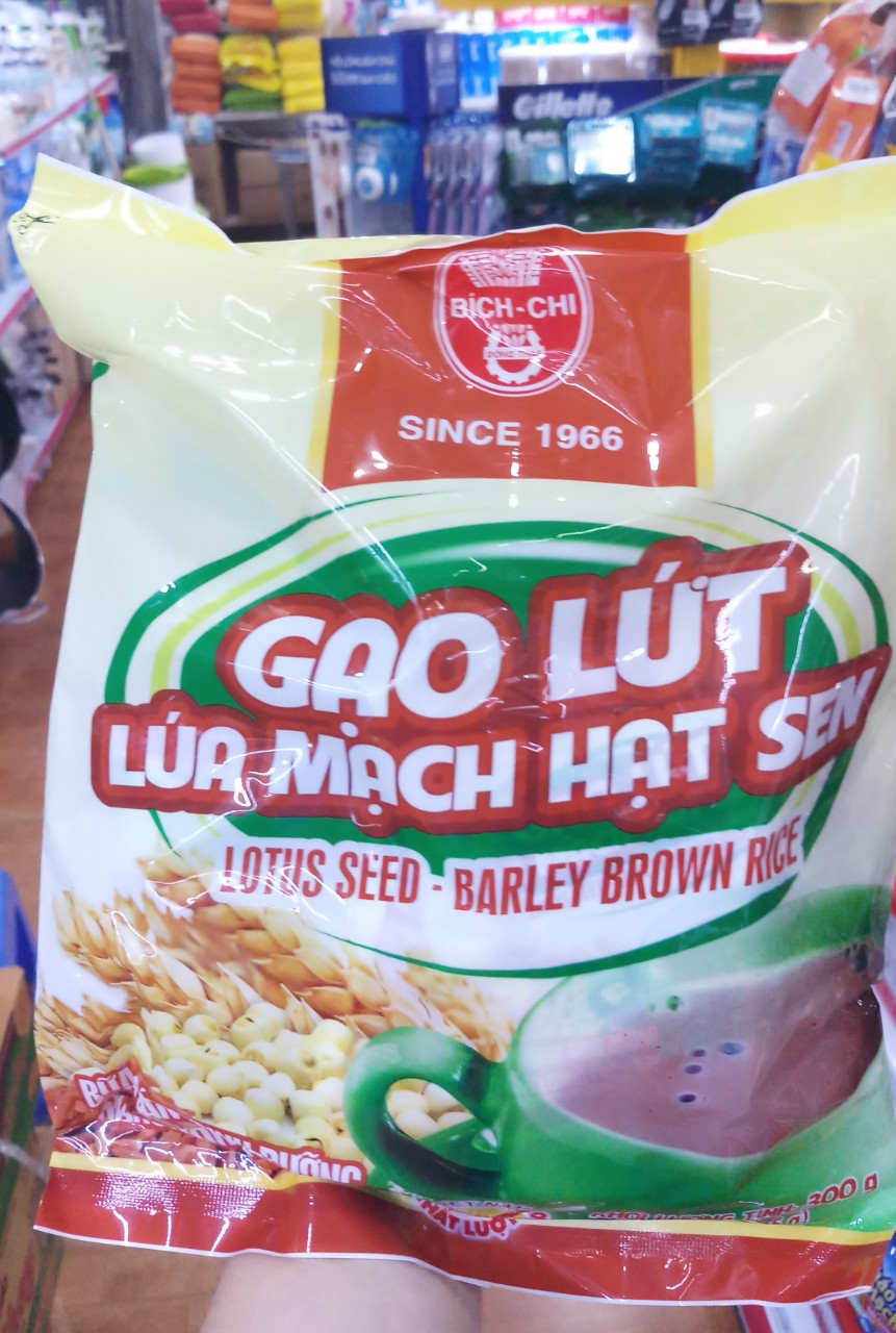 BỘT GẠO LỨT LÚA MẠCH HẠT SEN BÍCH CHI