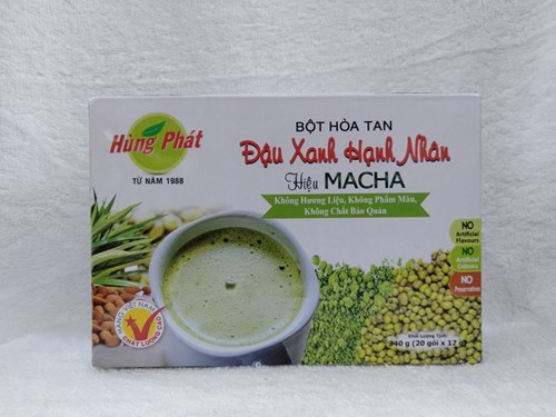 Bột hòa tan Đậu xanh hạnh nhân