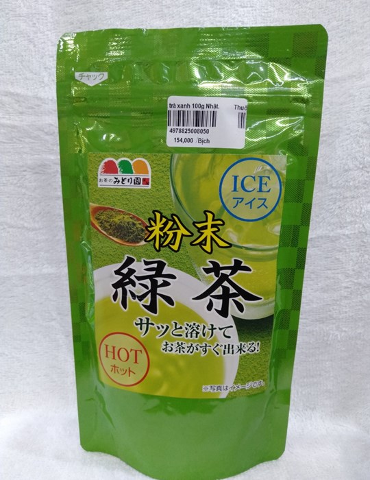 Bột Trà xanh hòa tan Nhật Bản