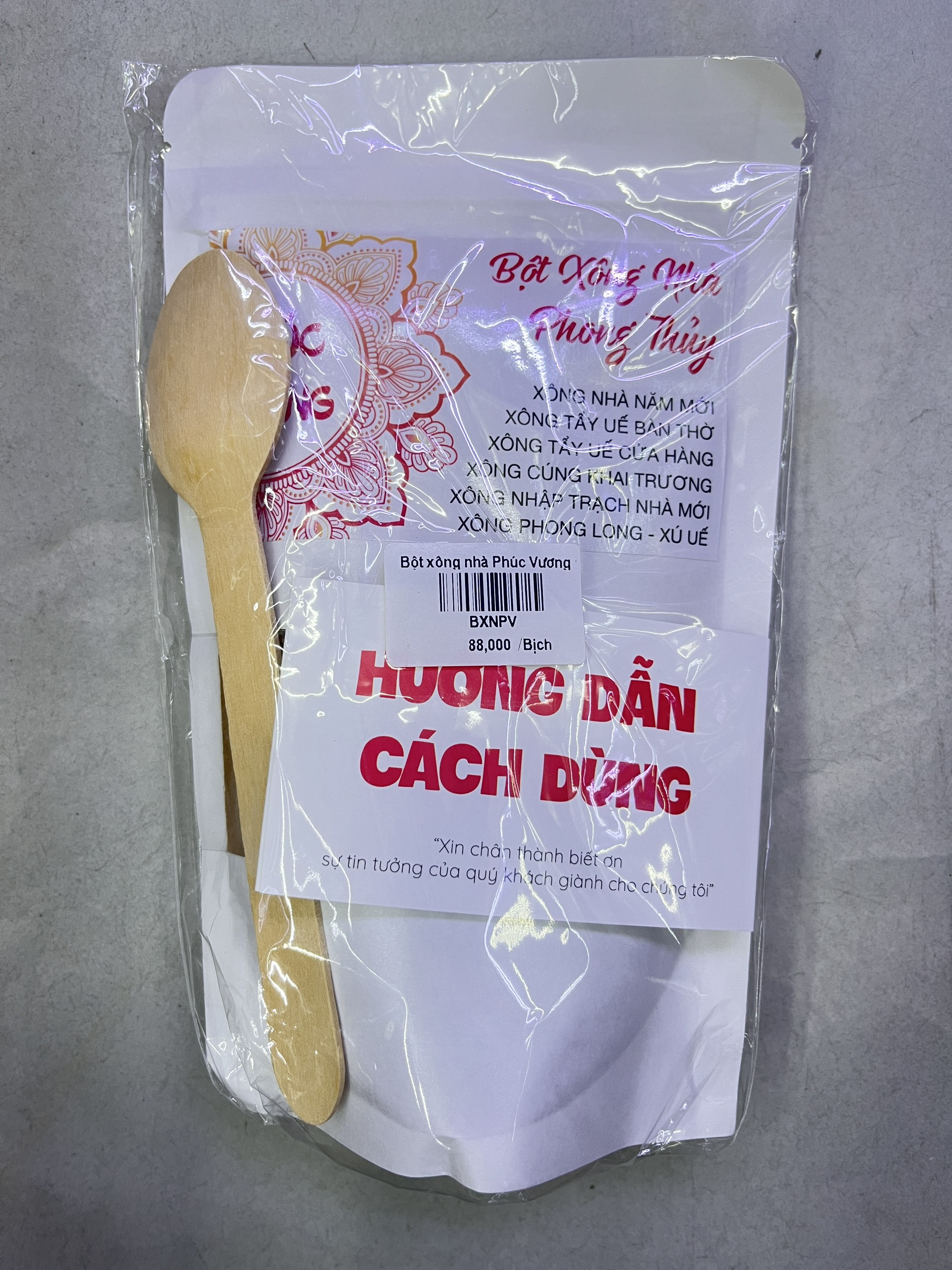 Bột xông nhà Phúc Vượng