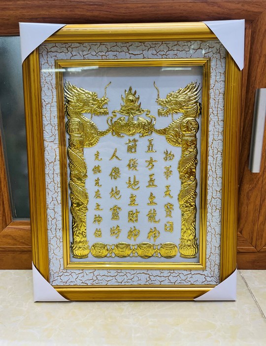 BV TÀI ĐỊA CAO CẤP 30*40 TRẮNG