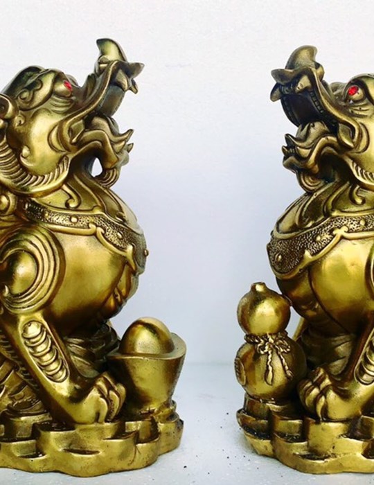 Cặp Kỳ Hưu Cánh Lớn