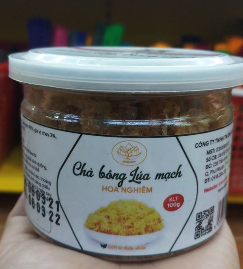 CHÀ BÔNG LÚA MẠCH HOA NGHIÊM 100G
