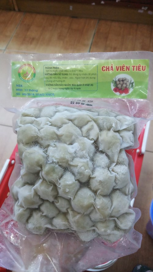 CHẢ VIÊN TIÊU 500G