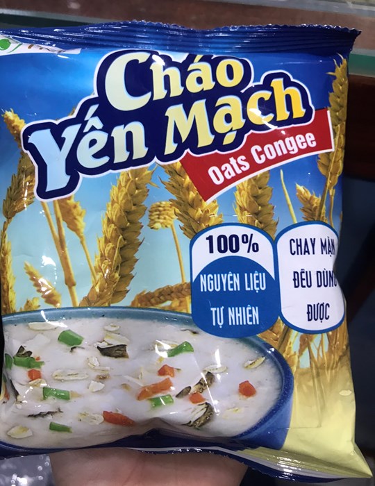 cháo yến mạch