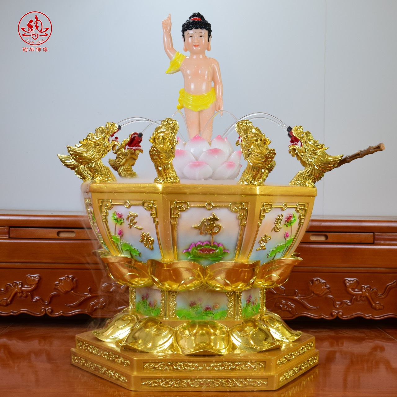 Chậu Tắm Phật Sen 108cm