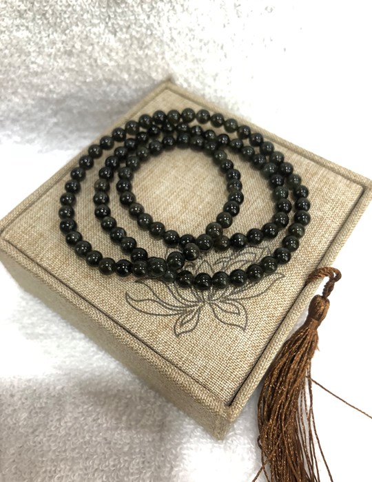 Chuỗi Tourmaline Xanh Quấn Tay 3 Vòng