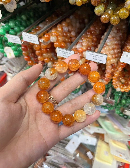 Chuỗi não bóng vàng 14 li