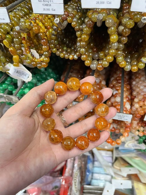 Chuỗi não bóng vàng 16 li