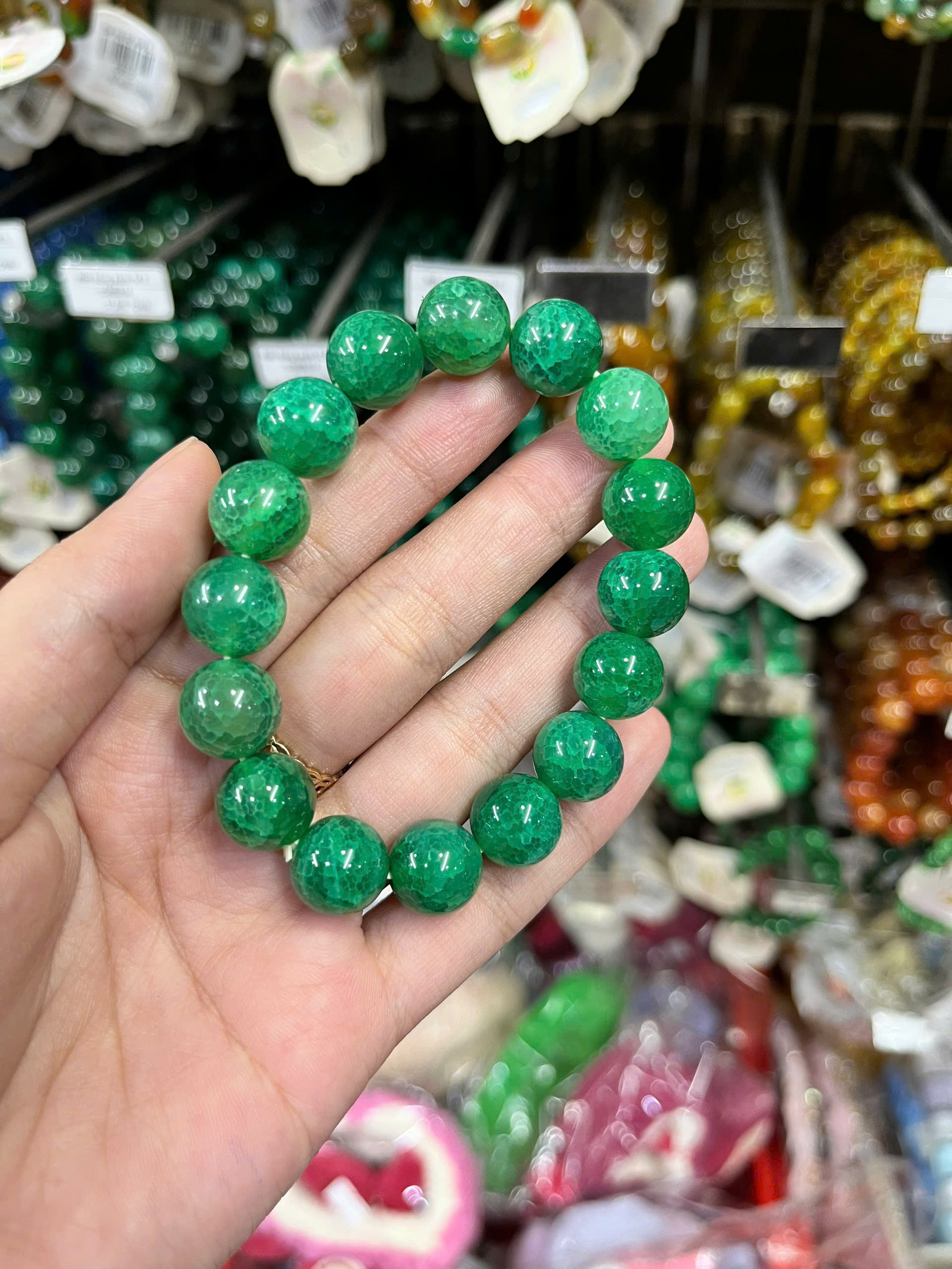Chuỗi não bóng xanh 10 li