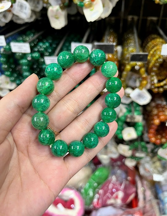 Chuỗi não bóng xanh 12 li