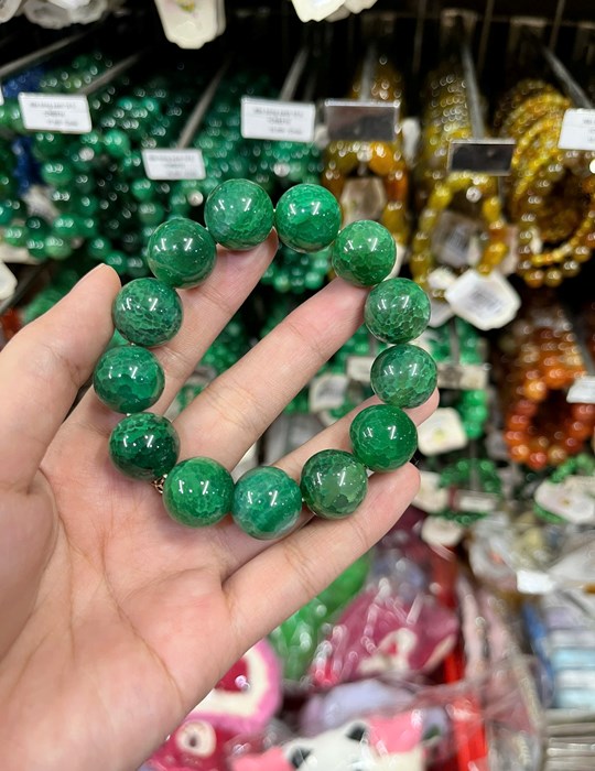 Chuỗi não bóng xanh 14 li