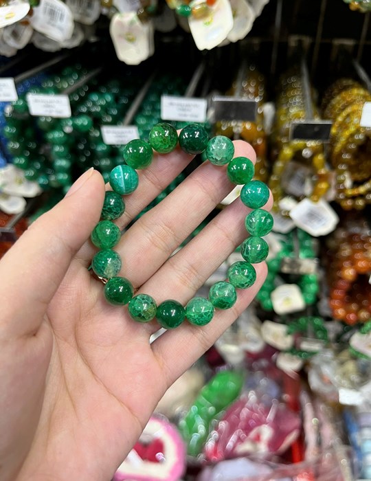 Chuỗi não bóng xanh 8 li