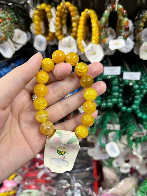 Chuỗi não nứt vàng 12 li