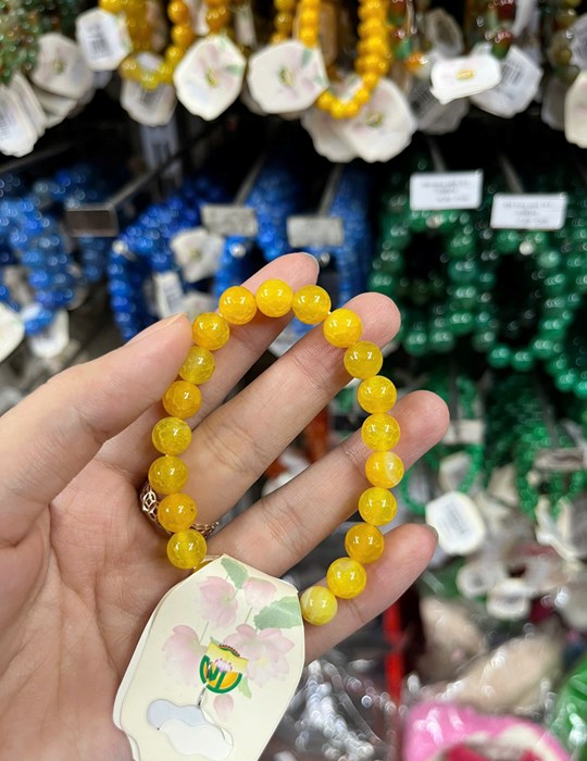 Chuỗi não nút vàng 8 li
