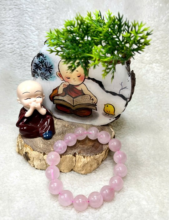 Chuỗi thạch anh hồng 12 li
