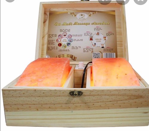 Đá Himalaya Massage Cong 5p 2 Viên