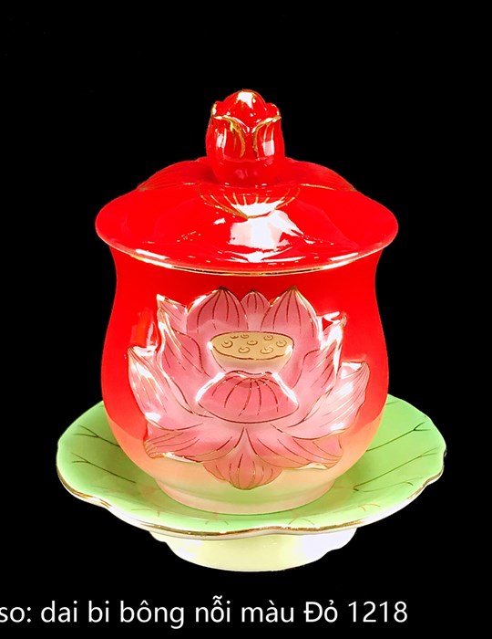 Đại Bi Bông Sen Nổi Đỏ trung