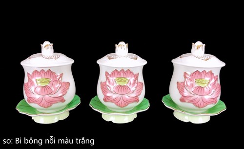 Đại Bi Bông Sen Nổi Trắng Số 1