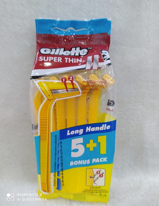 Dao cạo Gillette super thin long handle