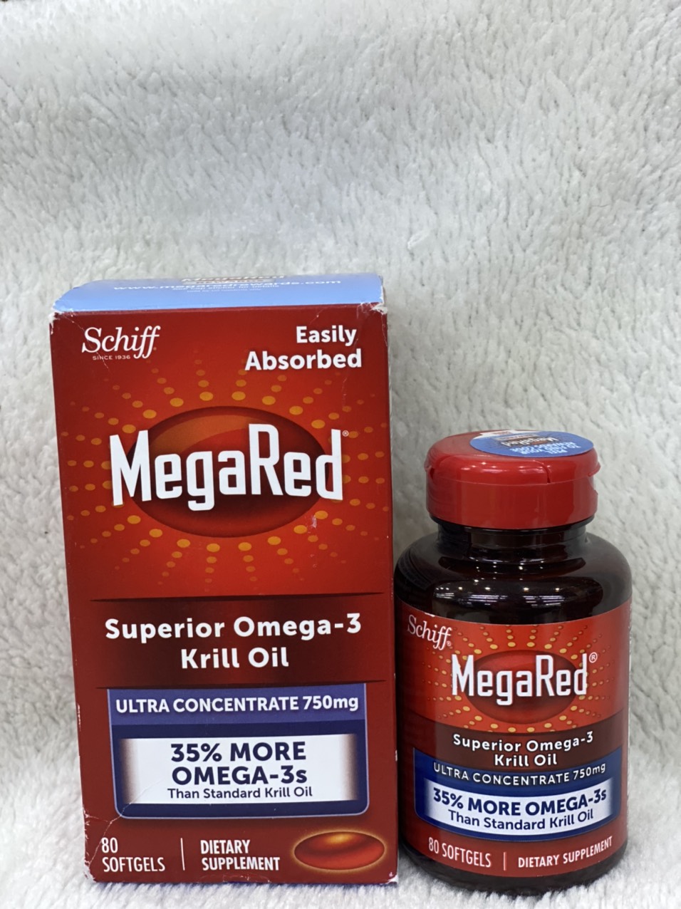 Dầu Nhuyễn Thể MegaRed Superior Omega 3 Krill-Oil