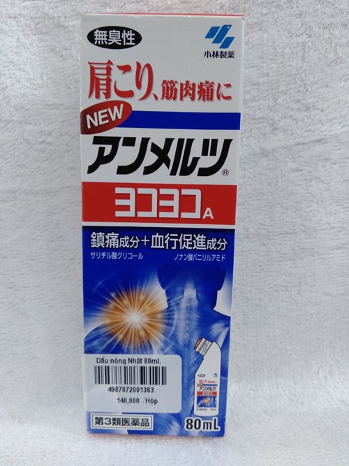Dầu nóng Nhật Bản Yokoyoko