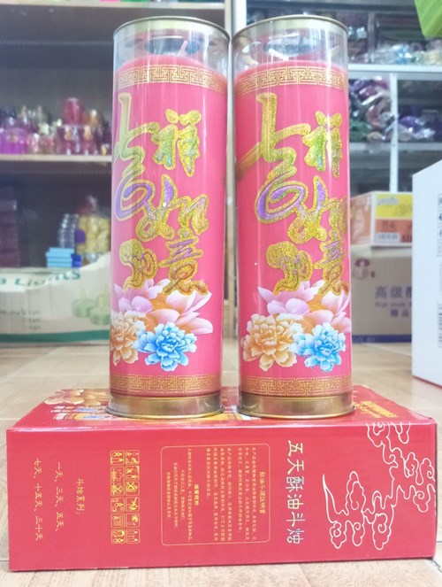 ĐÈN CẦY BƠ 7 NGÀY ĐỎ