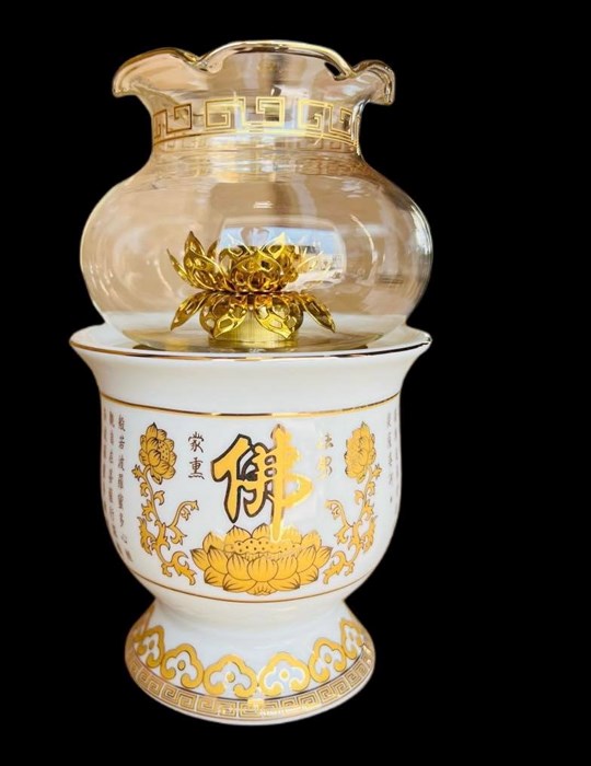 Đèn dầu tâm kinh 1008