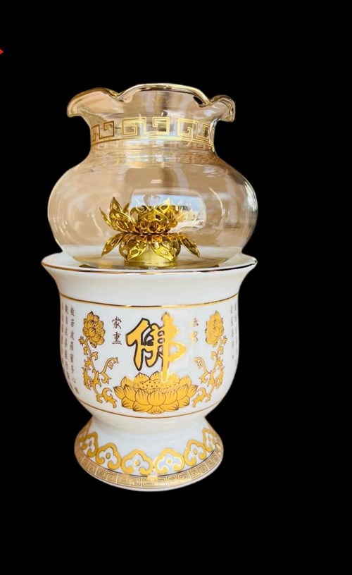 Đèn dầu tâm kinh 1008