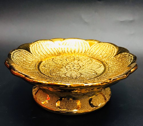 Dĩa Kim Tuyến Sen 9in